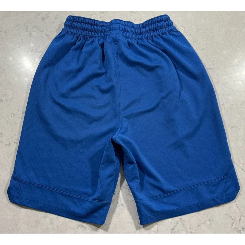 Nike Mens Small Blue Dri-FIT Athletic Gym Training Shorts AJ3914-480